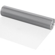 Mophorn - Toile métallique robuste , maille de 1/2 po, rouleau de 36 po x 50 pi, treillis métallique galvanisé à chaud de calibre 19, idéal pour les