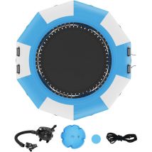 Mophorn - Trampoline aquatique gonflable de 10 pieds - Rebondissez et profitez de la piscine ou du lac. Ce jouet passionnant offre une expérience