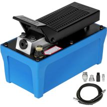 Mophorn - Unidad de suministro de energía para bomba hidráulica neumática, 10 000 psi, capacidad de 103 in³, construcción totalmente metálica de alta