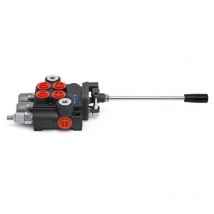 Mophorn - Vanne de commande hydraulique à 2 tiroirs, vérin double effet 11 gpm, vanne directionnelle pour tracteur et fendeuse, soupape de décharge