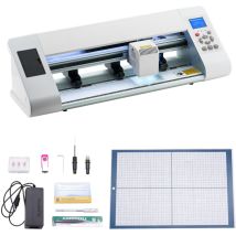 Mophorn Vinylschneider (33 Cm Schnittgröße) Mit Automatischer Kantenerkennung, Designsoftware Und Materialien, Kompatibel Mit Svg/eps/plt, Ideal Für 