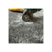 Moquette épaisse - Éclat - Shaggy gris foncé - Rouleau de 4m x 12m
