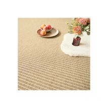 Moquette tissé plat - Bali - Naturel - Rouleau de 4m x 27m