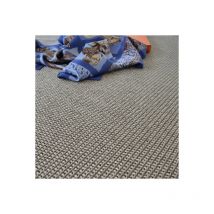 Décoweb - Moquette Tissé plat - Lombok - Silver - Rouleau de 4m x 3m