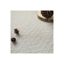 Moquette Tissé plat - Timika - Blanc craie - Echantillon 15 x 20 cm