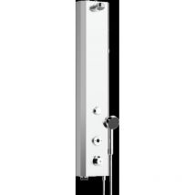 Tronic Duschpaneel wms, mit Thermostat, Anschluss v. oben, mit Handbrause, Netzanschluss - Mora