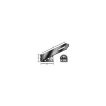Vormann - Moraillon porte cadenas avec oeillet 85X35mm Nr. 21140 (Par 10)