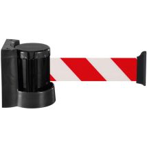 Moravia Wandgurt Morion Rot/weiß Schraffiert Gurtlänge 3000 Mm