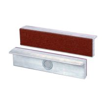 Mordaza de protección tipo f para mordaza de 180 mm de ancho, forro de fibra de aluminio, 1 par / pu Heuer