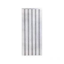Morel - Rideau de porte bâtonnets bbp Valmaris 90x200cm