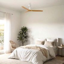 MORELOS M Ventilateur sans lumière blanc Ø132