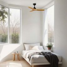 Morelos mini Ventilador sin luz negro Ø91