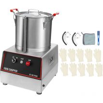 Morphron Food Processor Hachoir de légumes, 1400W, 16 Quart Blender en acier inoxydable pour une préparation alimentaire sans effort