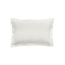 Morris & Co Pure Bachelors Button Oxford Pillowcase White