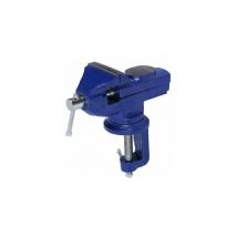 Morsa da banco con base girevole ganasce 50MM incudine fissaggio a morsetto