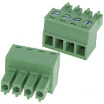 Morsettiera 4Pin femmina passo 3,81mm