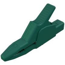 Ak 2 b 2540 i gn Morsetto a clip/coccodrillo isolato Connettore 4 mm cat ii 1000 v Verde - Sks Hirschmann