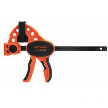 Jorgensen - Morsetto ez Hold - 150mm - 136 kg - Testa 'espandibile'. Pony