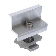 Fischer Sistemi Di Fissaggio - Morsetto Finale in Alluminio per Fotovoltaico con Cornice Fischer pm F30