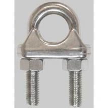 Morsetto per funi inox mm 6