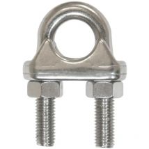 MORSETTO PER FUNI INOX mm 3-4