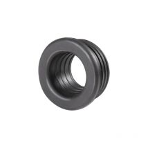 Faidf - morsetto in gomma nera per curve tecniche d. 46