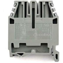 Morsetto passante standard Cabur 10mmq Grigio CBC10GR