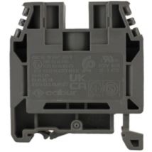 Cabur - Morsetto passante standard 25mmq Grigio CBC16GR