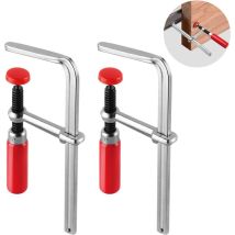 Morsetto per binario di guida 2 pezzi 160x60mm per binario di guida e sistema di binari di guida mft, forza di bloccaggio di 220 kg
