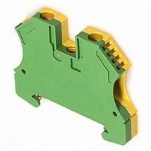 Wpe 6 g/v morsetto serie w, morsetto di terra 1010200000 - Weidmuller