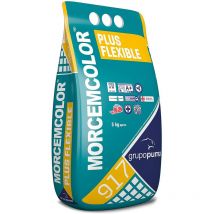 Mortero para rejuntado 5 kg morcemcolor puma blanco perla P1302