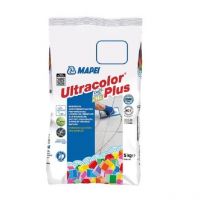 Mapei - Joint carrelage de finition ultracolor plus - Séchage Rapide - Anti moisissures - Alupack 5kg - coloris : 111 Gris Argent