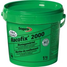 Sopro - Mortier de scellement Racofix 2000 1:3 (eau/mortier) 1 kg 1 kg seau (Par 16)
