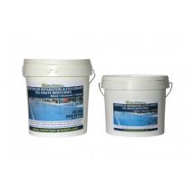 Matpro - Mortier époxy coloré autolissant pour sols - 5 Kg Blanc