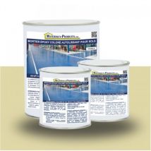 Mortier époxy coloré autolissant pour sols - 2.5 Kg Ivoire - MATPRO
