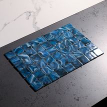 Mosaico in vetro pressato su rete per piscina 31.5cm x 47,7cm - Modena Mexico Pool