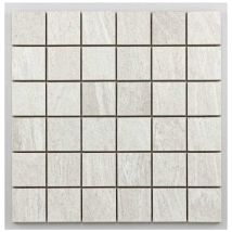 Mosaïque céramique Stone - 29.8x29.8cm - Quarzite white