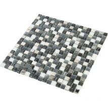 Mosaïque Pierre / Verre - 1.5 x 1.5 cm
