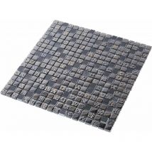 Mosaïque Pierre / Verre - Black - 1.5 x 1.5 cm