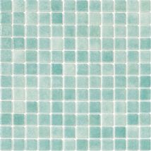 Mosaique piscine Nieve vert caraibe 31.6x31.6 cm - 3057