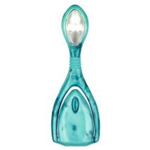 Moses librix Lumi Plus Marble - Lampada da lettura con dimmer per leggere al buio, effetto marmo, colore: Turchese