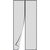 Magnetischer Moskitonetz-Vorhang für Türen, Fenster, 90 x 210 cm, Schwarz, 90 x 210 cm, Schwarz