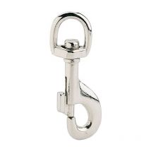 Mosquetón anilla giratoria -