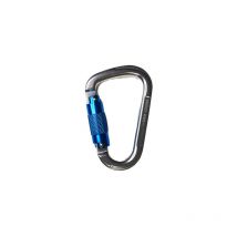 Safetop - Mosquetón de aluminio con mecanismo Twist Lock de 22 mm