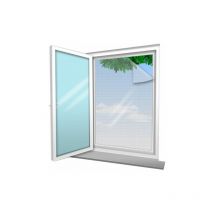 Mosquitera CONFORTEX para ventana - 100x100 cm - Blanco