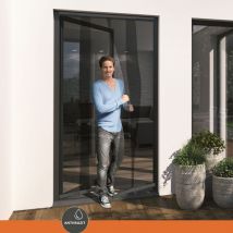 Mosquitera de puerta telescópica 120 x 250 cm