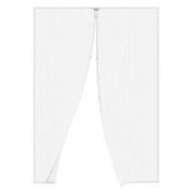 Your Self - Mosquitera para puertas imantadas con cortina reducible Blanca 100x220 cm