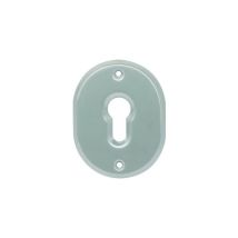 Mostrina Porta Blindata 316l Cipierre F.sagom Ottone Cromo Satinato Mm 90x70