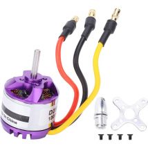 Moteur Brushless, D2830 RC Outrunner Accessoire De Modélisation sans Balais pour Mini Multicopters Avion Hélicoptère Télécommande Pièces DIY