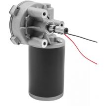 Moteur électrique à vis sans fin à angle droit réversible 220 RPM Couple 45W DC 24V